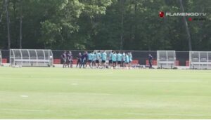 Flamengo realiza primeiro treino nos EUA para Copa do Mundo de Clubes