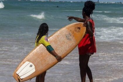 ‘O surfe é racista, machista e LGBTfóbico’, denuncia surfista de Pernambuco em evento da ONU ‘O surfe é racista, machista e LGBTfóbico’, denuncia surfista de Pernambuco em evento da ONU