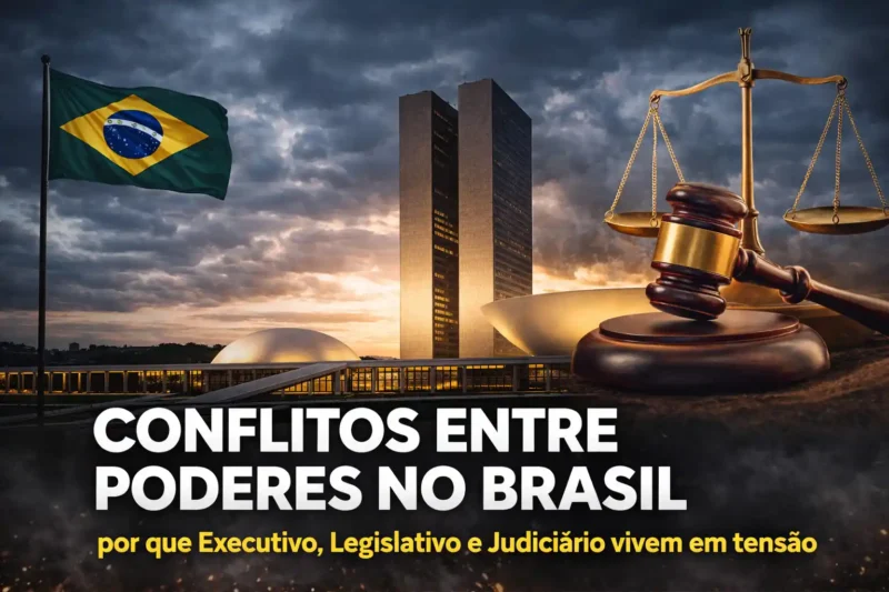 Conflitos entre os poderes no Brasil e tensões institucionais